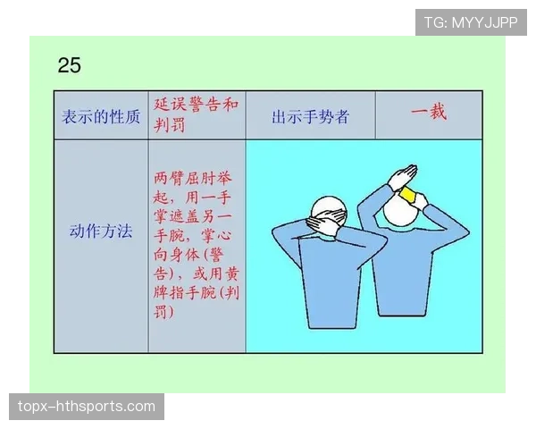 裁判手势规则解析：常见手势含义与判罚标准
